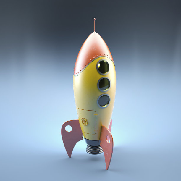 立体小火箭