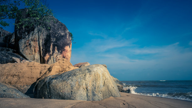 海边的岩礁