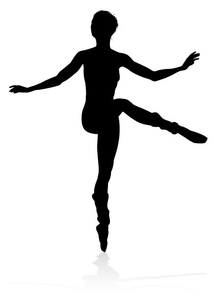 芭蕾舞插画人物