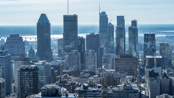 加拿大城市背景