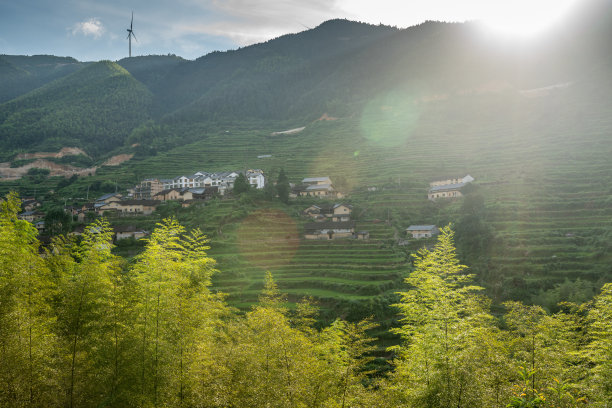 中国风山脉