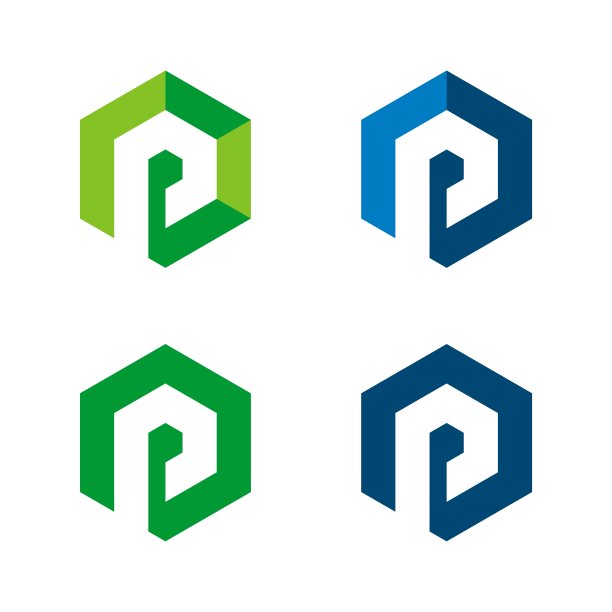 p字母logo