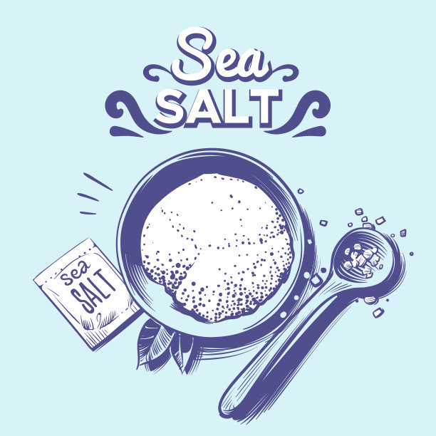 食用盐海报 