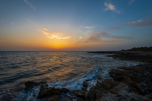 海滩红沙