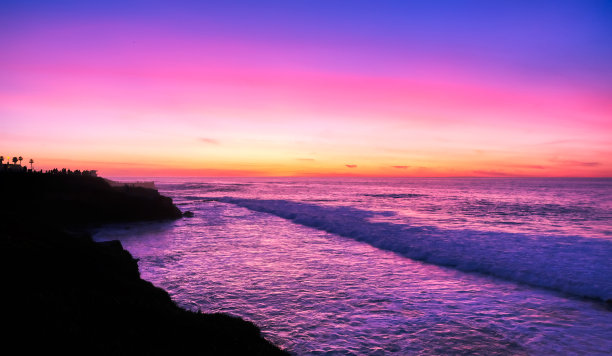 滨海海滩美景