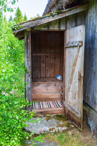 绿色小屋子