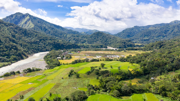 高山俯视图