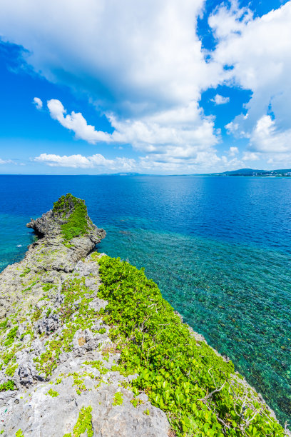 海岛海滩礁石风景摄影