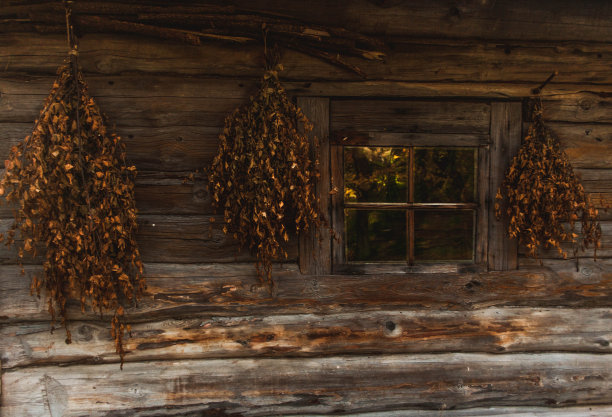 老式木头窗户