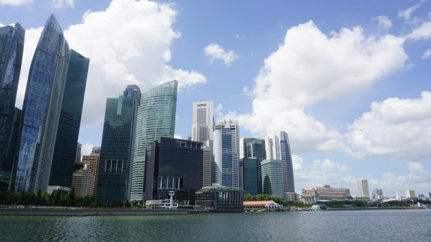 新加坡 城市 滨水城市 建筑 