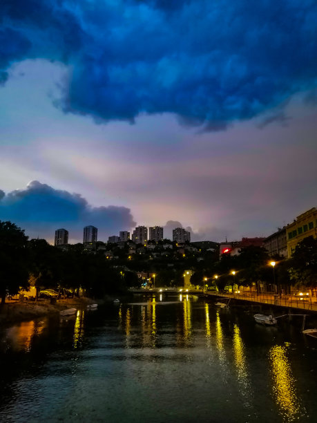 欧洲旅行风景摄影夜景