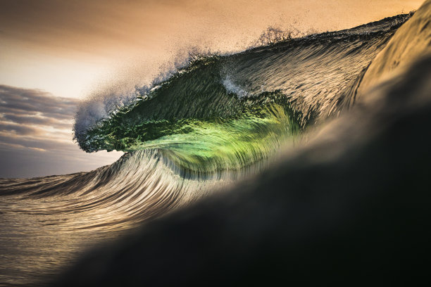 抽象海浪 