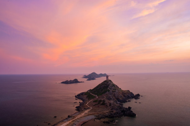 黄昏海景