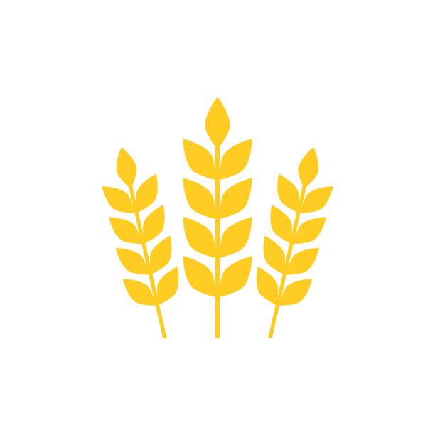 水稻大米logo