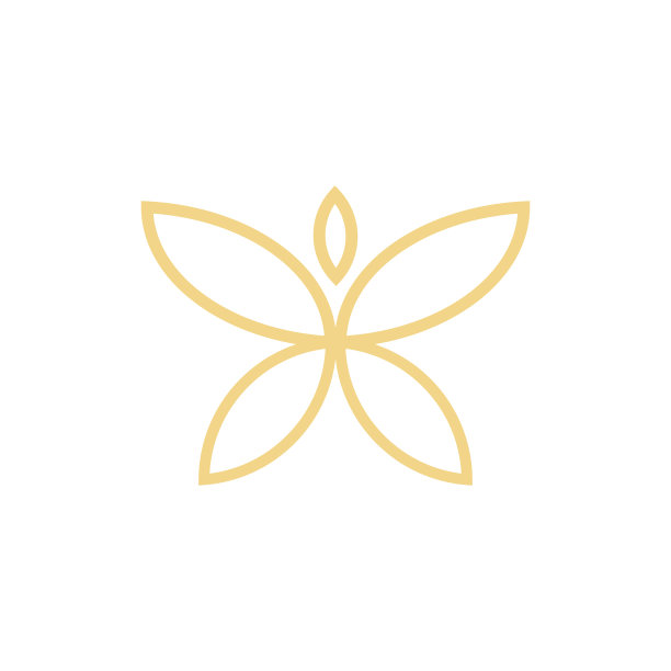精美蝴蝶logo