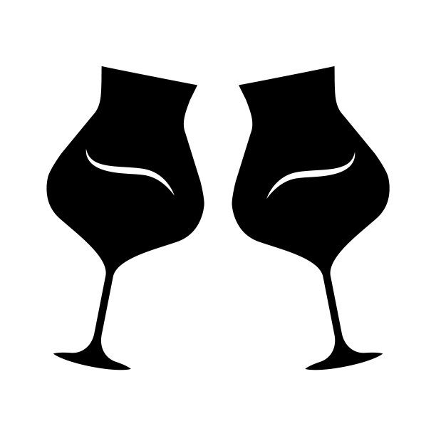 高脚杯logo