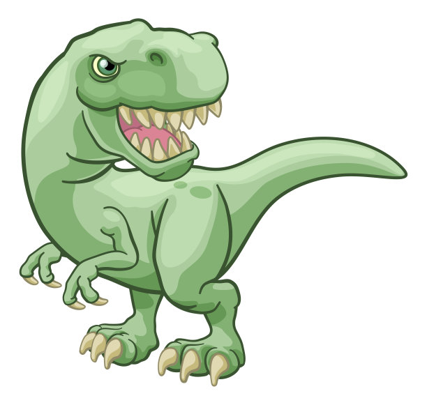 恐龙卡通logo