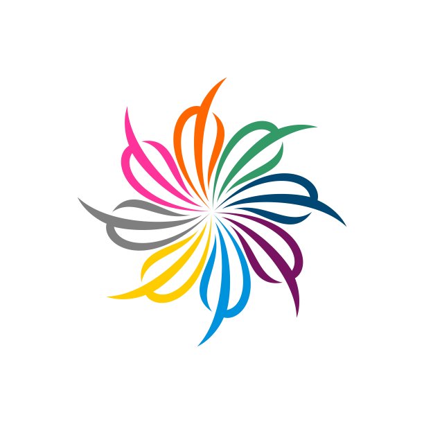 花朵标志logo