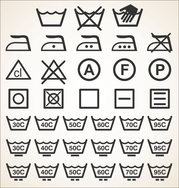 纺织品护理符号