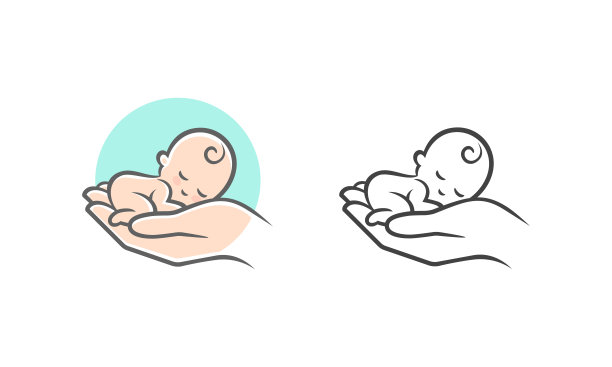 母婴用品logo设计