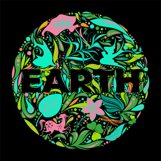 地球日海报设计