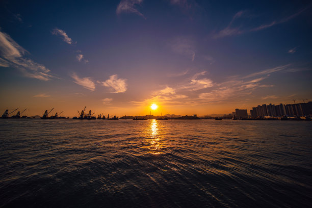 维多利亚港夜景