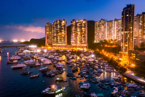 高视角看香港城市景观