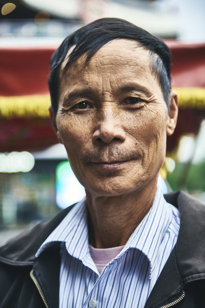 越南,城市生活,中老年男人