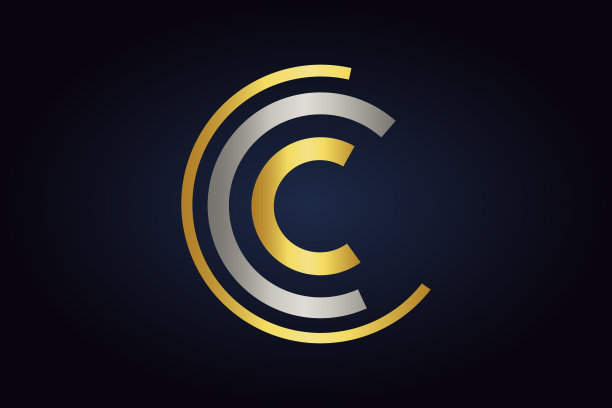 字母c,科技创意logo