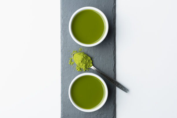 绿色精品茶具