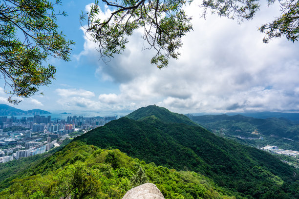 狮子岩全景