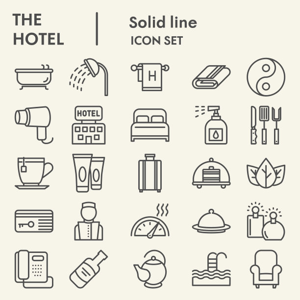 饭店宾馆logo