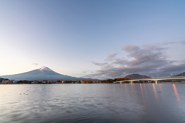 富士山城市风光