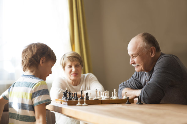 与小儿下棋