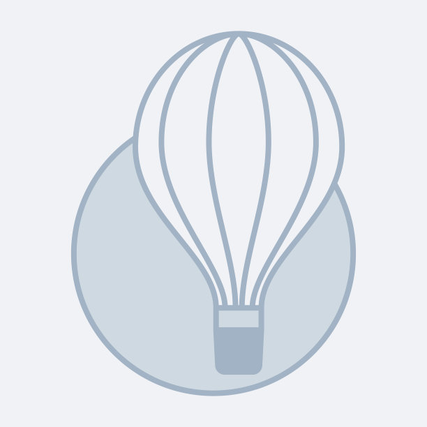 氢气球矢量标识