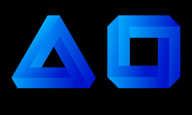 立体科技感logo