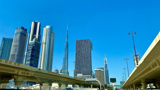 迪拜标志性建筑高楼大厦