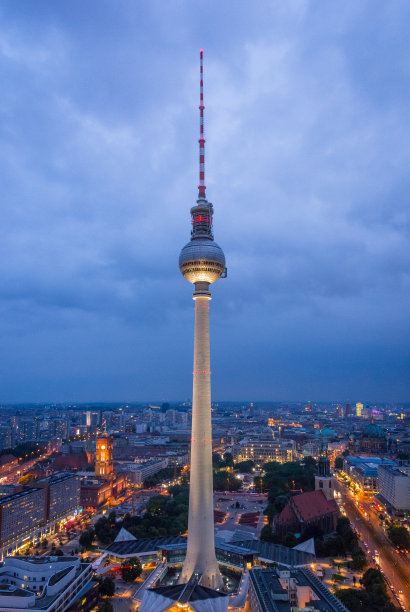 国际著名景点,城市生活,柏林中部