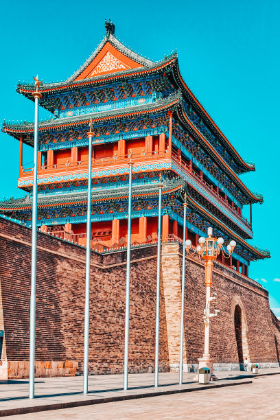 金色北京北京标志建筑