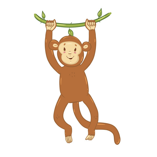 猴子卡通形象