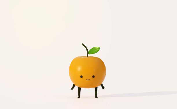 橙子吉祥物