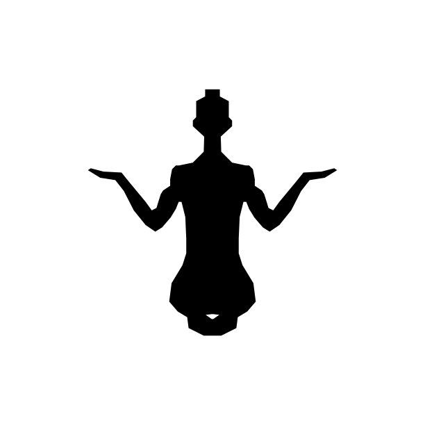 禅意莲花瑜伽logo