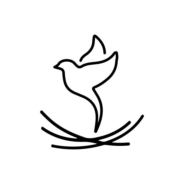 鹦鹉logo设计