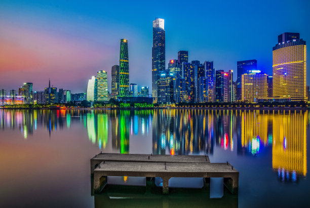 广州地标夜景