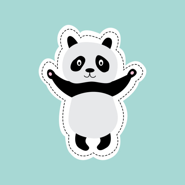 熊猫卡通形象设计