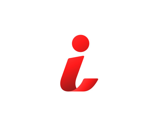 i字母logo标志