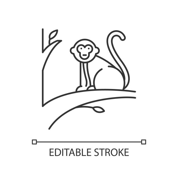 猴子logo标志