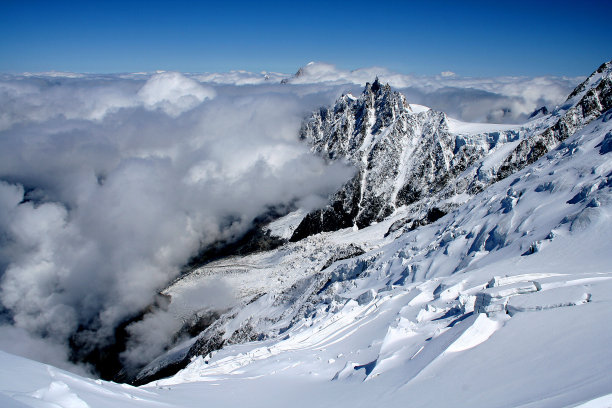 冬季山林 高清全景