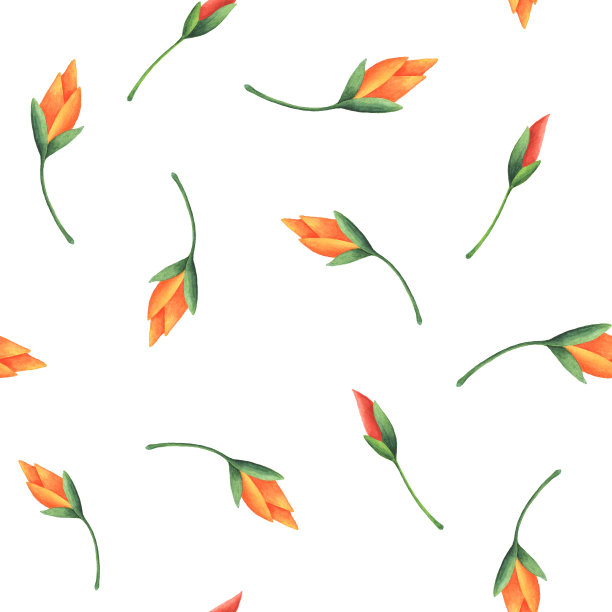 小清新浅色花瓣叶子背景底纹