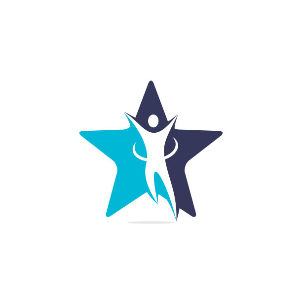五角星动感logo